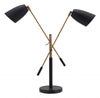 The Tanner Table Lamp Black & Brass  Era and Style Inspired Home Decor 1