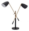 The Tanner Table Lamp Black & Brass  Era and Style Inspired Home Decor 1