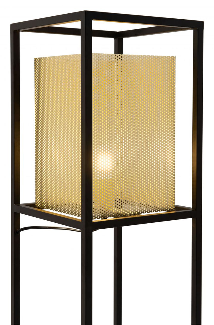 The Yves Floor Lamp Gold & Black  Era and Style Inspired Home Decor 1