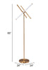 The Garza Floor Lamp Brass  Era and Style Inspired Home Decor 1