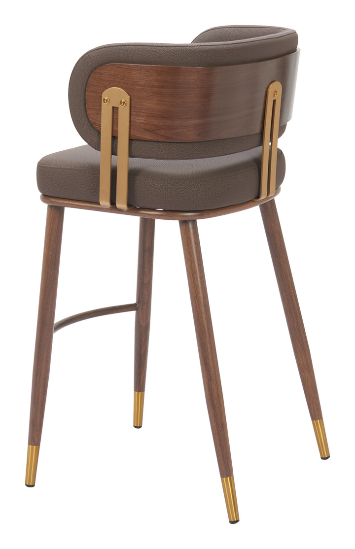 The Brew Barstool (Set of 2) Brown & Walnut  Era and Style Inspired Home Decor 1