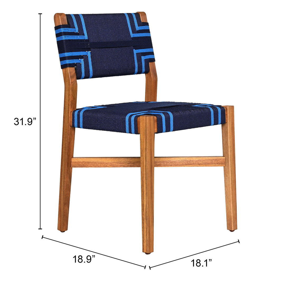 The Serene Dining Chair Blue  Era and Style Inspired Home Decor 1