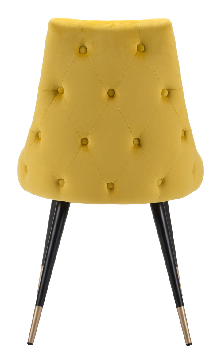 The Piccolo Dining Chair (Set of 2) Yellow  Era and Style Inspired Home Decor 1