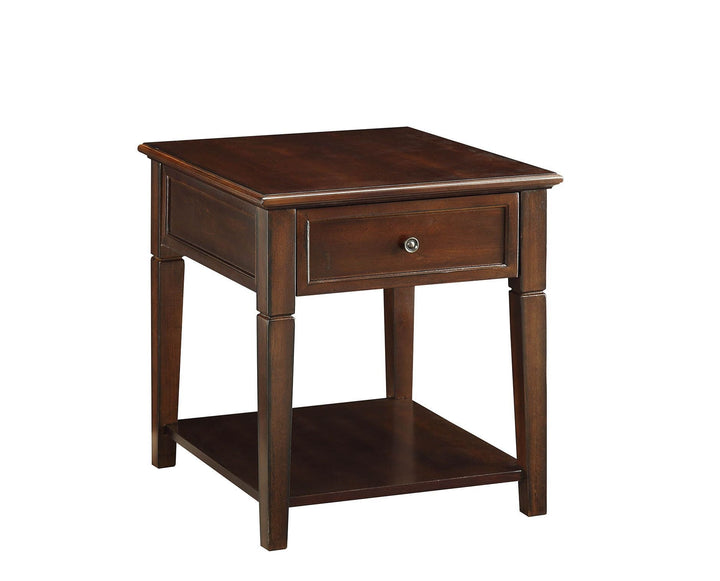 ACME Malachi Walnut End Table