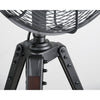 Star Tripod 16" Oscillating Stand Fan Satin Nickel by Star Fans