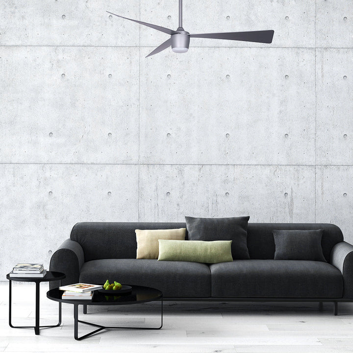 Star 7 Space Grey Star 7 Ceiling Fan 52" with Optional LED Light and Remote