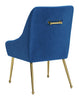 The Maxine Dining Chair Navy Blue & Gold  Era and Style Inspired Home Decor 1