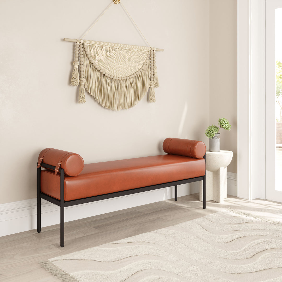 The Barrow Bench Brown  Era and Style Inspired Home Decor 1