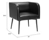 The Horbat Dining Chair Black  Era and Style Inspired Home Decor 1