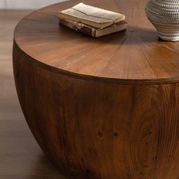 Vintage Style Bucket Shaped Coffee Table