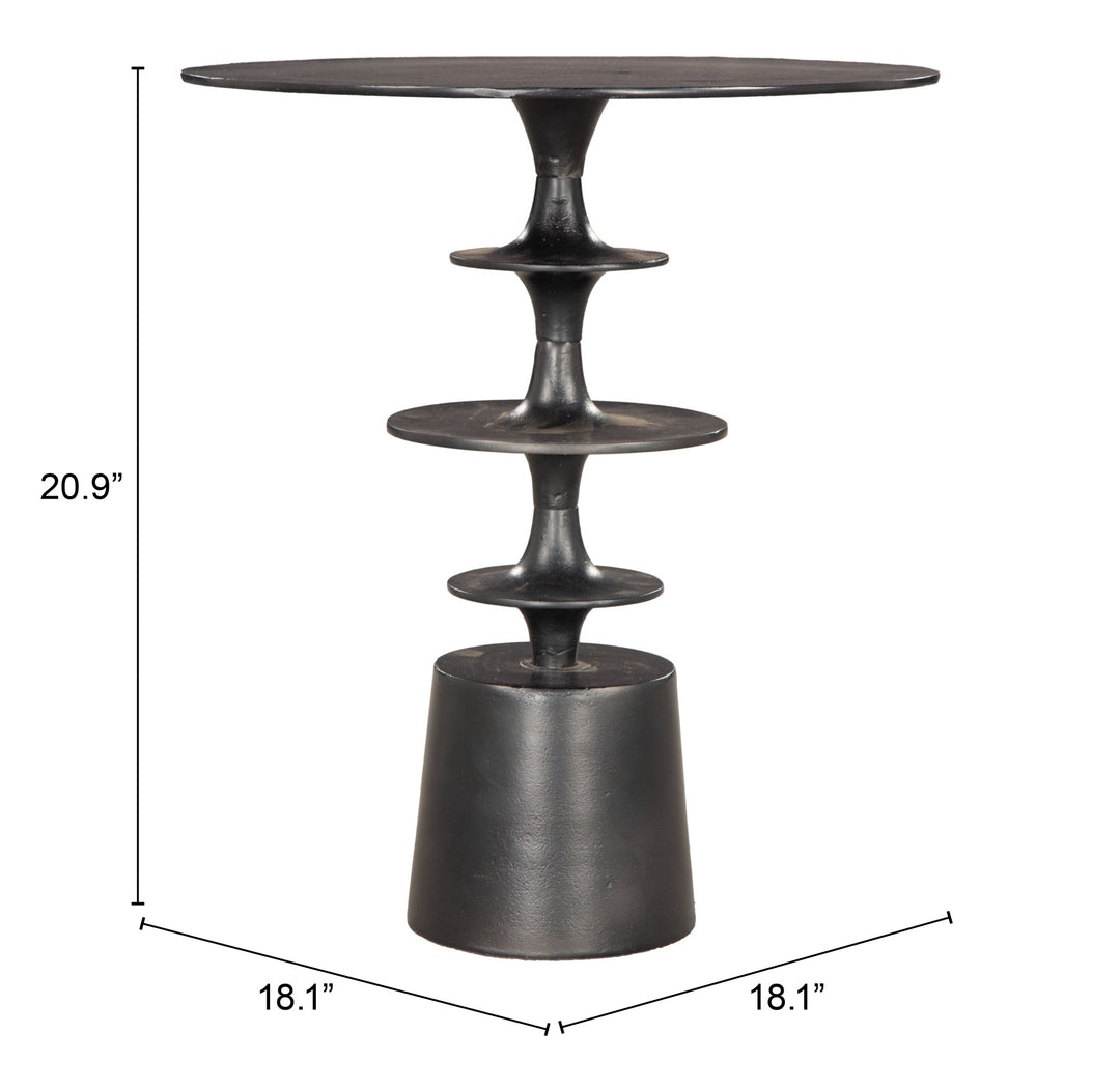 The Renie Side Table Black  Era and Style Inspired Home Decor 1