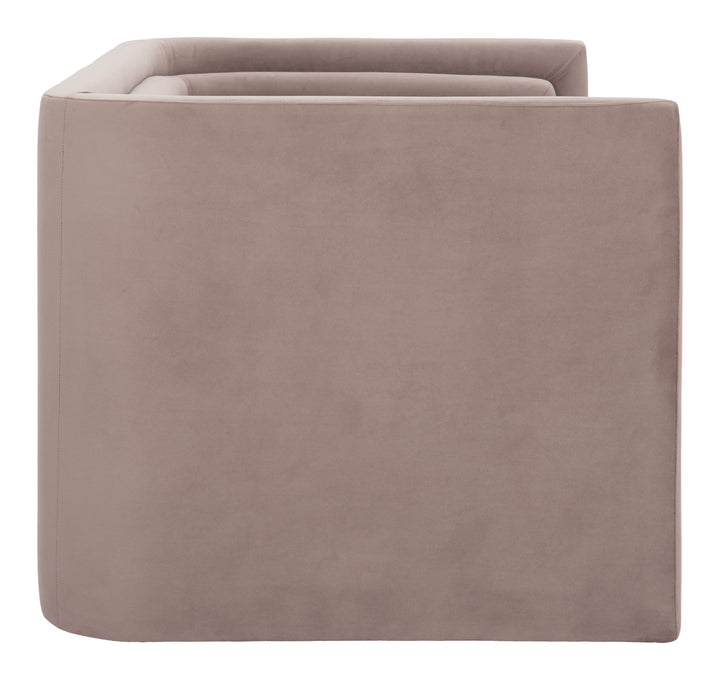 The Trippel Loveseat Taupe  Era and Style Inspired Home Decor 1