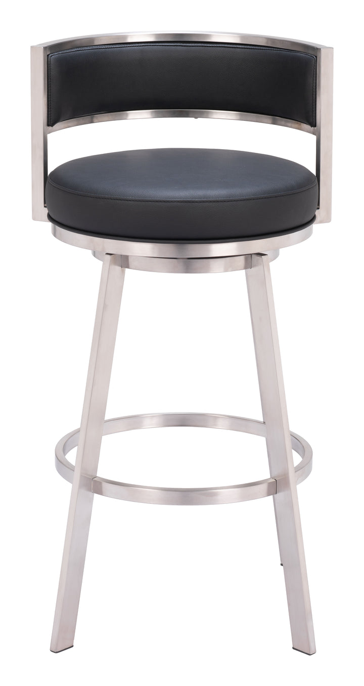 The Gimsby Swivel Barstool Black  Era and Style Inspired Home Decor 1