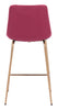 The Tony Counter Stool Red & Gold  Era and Style Inspired Home Decor 1