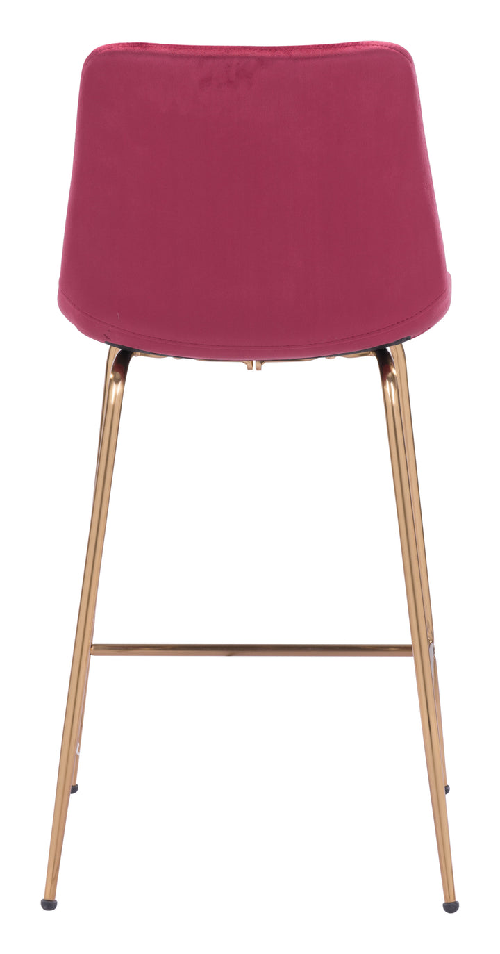 The Tony Counter Stool Red & Gold  Era and Style Inspired Home Decor 1