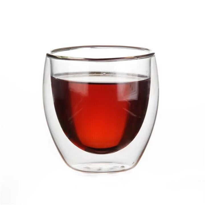 Premium Double Wall Glass Mug