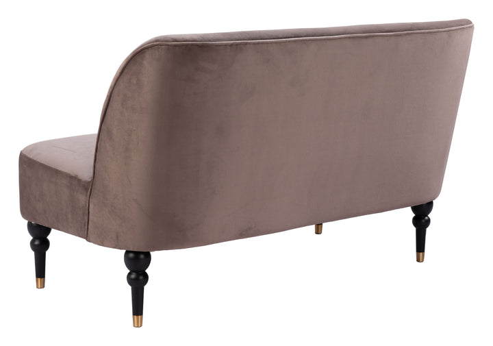 The Bintulu Loveseat Taupe  Era and Style Inspired Home Decor 1