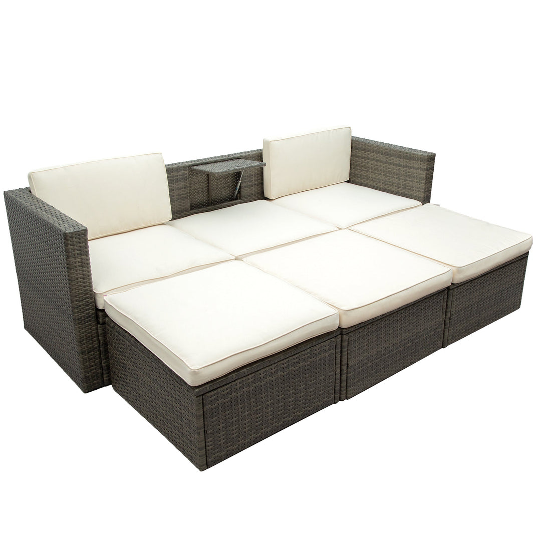 5-Piece Patio Wicker Furniture Set