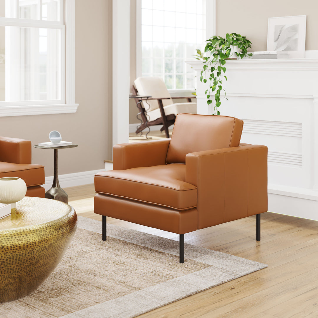 The Decade Armchair Brown  Era and Style Inspired Home Decor 1