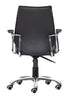 The Enterprise Low Back Office Chair Black  Era and Style Inspired Home Decor 1