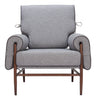 The Klem Accent Chair Gray  Era and Style Inspired Home Decor 1