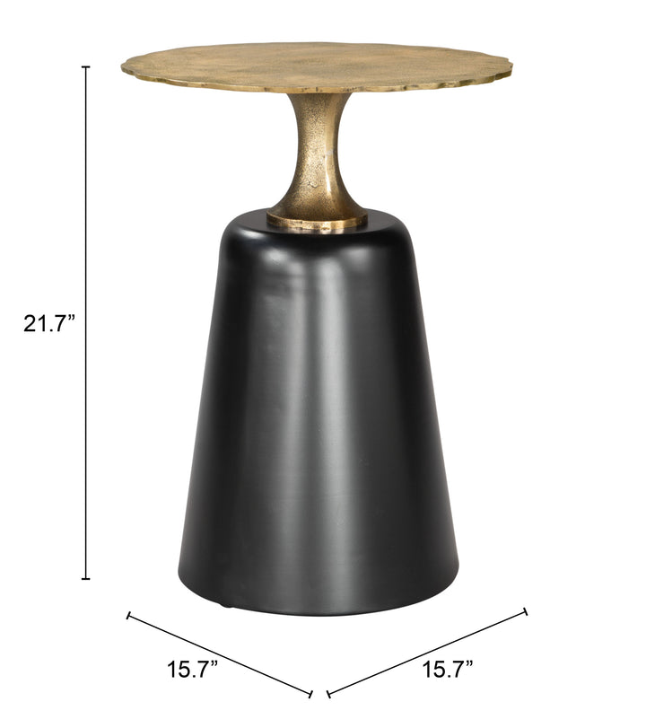 The Chenai Side Table Black  Era and Style Inspired Home Decor 1