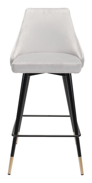 The Piccolo Counter Stool Gray