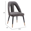 The Artus Dining Chair Gray  Era and Style Inspired Home Decor 1