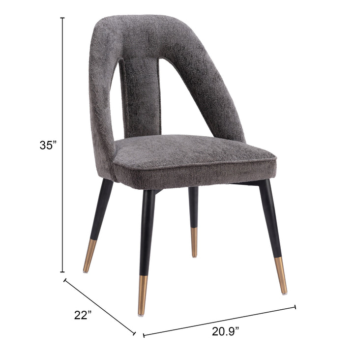 The Artus Dining Chair Gray  Era and Style Inspired Home Decor 1