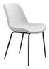 The Byron Dining Chair (Set of 2) White  Era and Style Inspired Home Decor 1