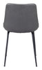 The Byron Dining Chair (Set of 2) Gray  Era and Style Inspired Home Decor 1