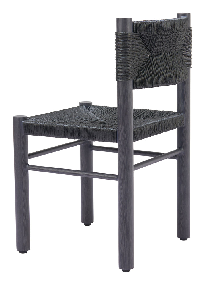 The Iska Dining Chair (Set of 2) Black  Era and Style Inspired Home Decor 1