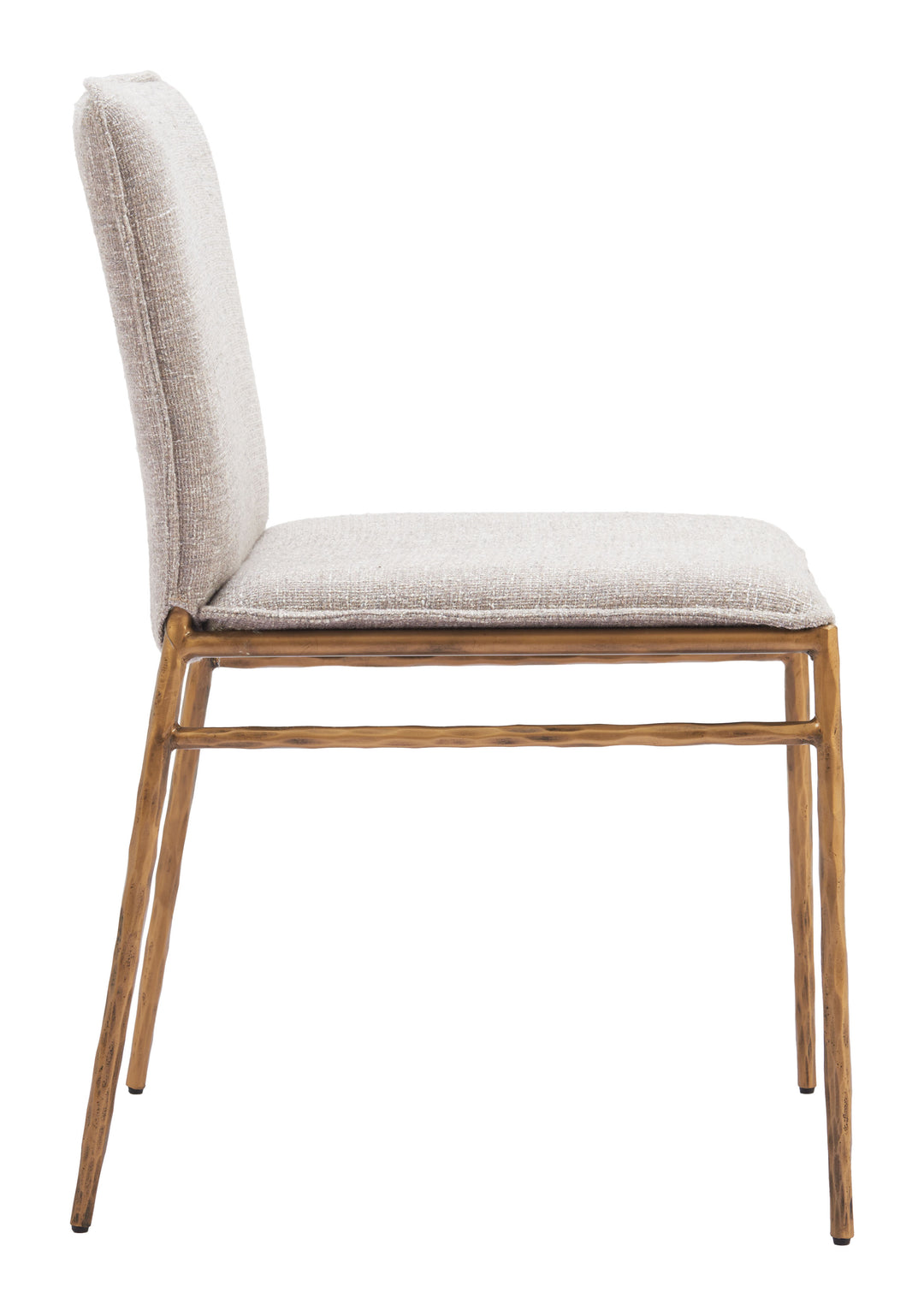 The Nordvest Dining Chair Beige & Gold  Era and Style Inspired Home Decor 1