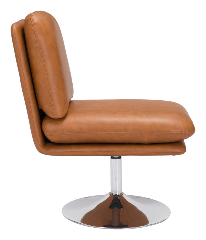 The Rory Accent Chair Brown  Era and Style Inspired Home Decor 1