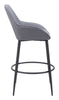 The Vila Barstool (Set of 2) Gray  Era and Style Inspired Home Decor 1