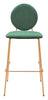 The Odessa Barstool (Set of 2) Green & Gold  Era and Style Inspired Home Decor 1