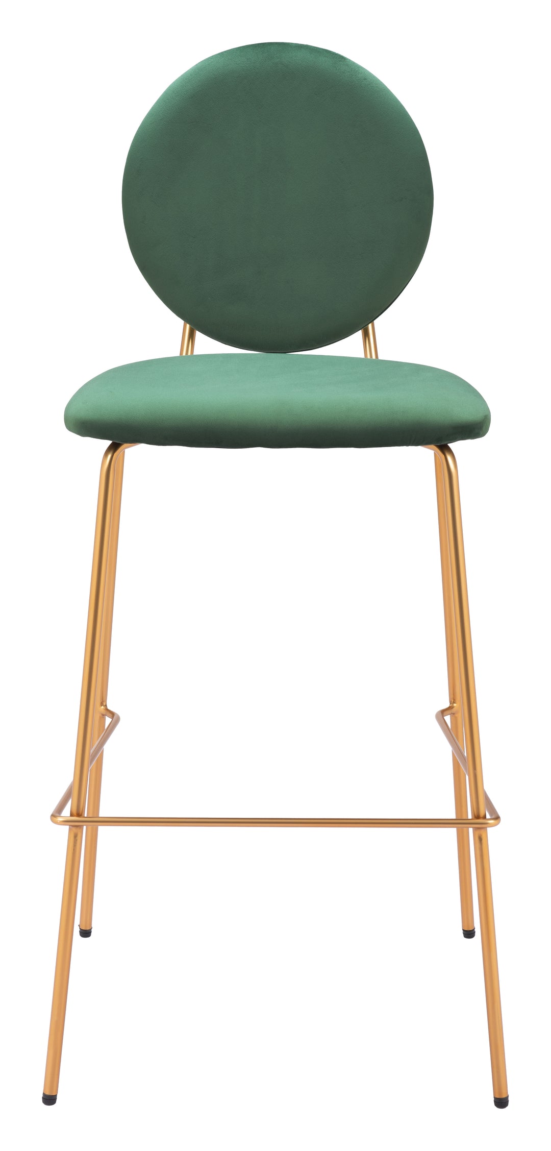 The Odessa Barstool (Set of 2) Green & Gold  Era and Style Inspired Home Decor 1