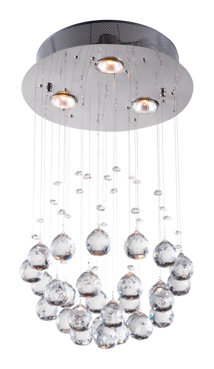 The Pollow Ceiling Lamp Chrome  Era and Style Inspired Home Decor 1