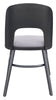 The Iago Dining Chair (Set of 2) Gray & Black  Era and Style Inspired Home Decor 1