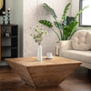 Vintage Style Trapezoidal Coffee Table