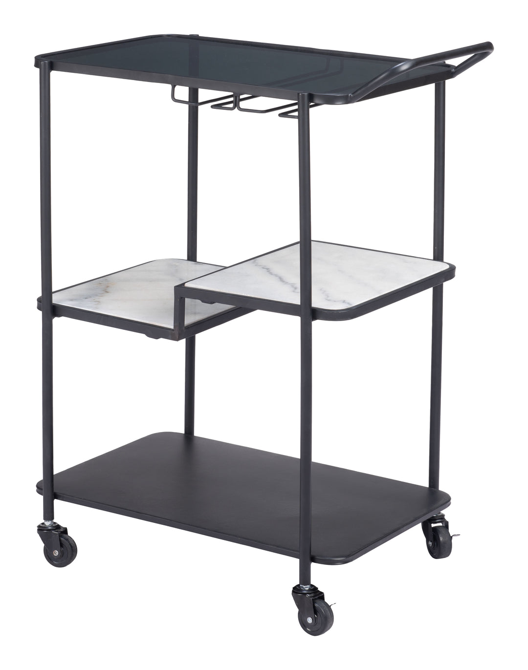 The Constanza Bar Cart Black  Era and Style Inspired Home Decor 1