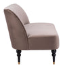 The Bintulu Loveseat Taupe  Era and Style Inspired Home Decor 1