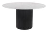 The Izola Dining Table White & Black  Era and Style Inspired Home Decor 1