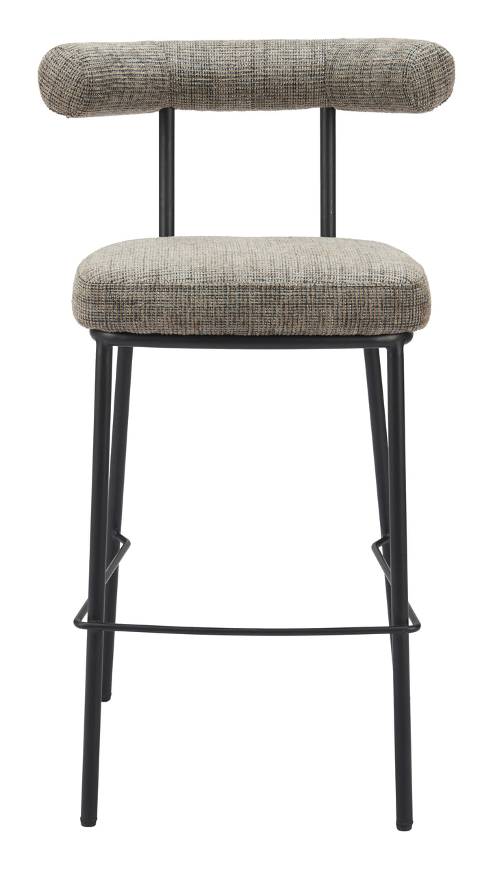 The Kede Barstool Green Tweed  Era and Style Inspired Home Decor 1