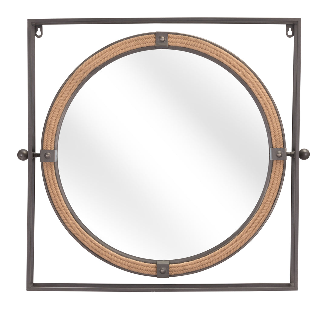 The Capell Mirror Antique Gray  Era and Style Inspired Home Decor 1