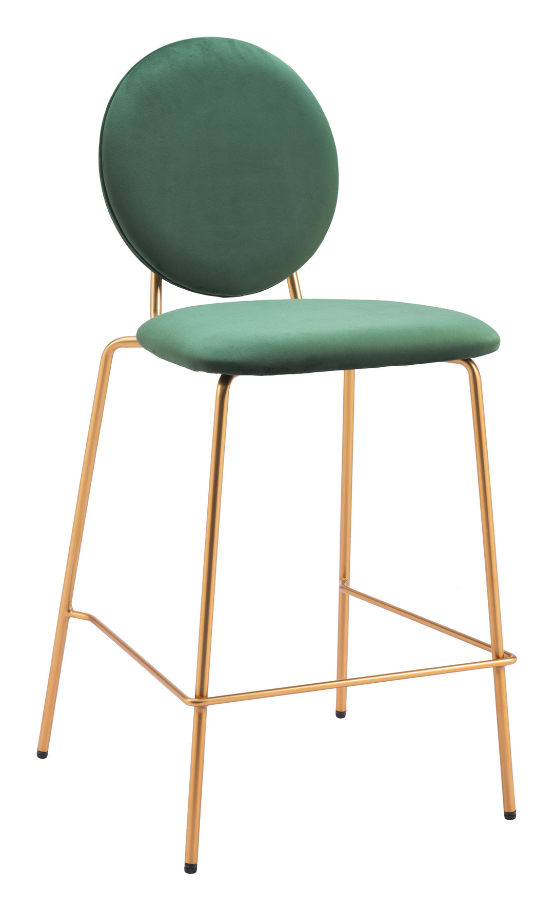 The Odessa Counter Stool (Set of 2) Green & Gold  Era and Style Inspired Home Decor 1