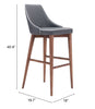 The Moor Barstool Dark Gray  Era and Style Inspired Home Decor 1