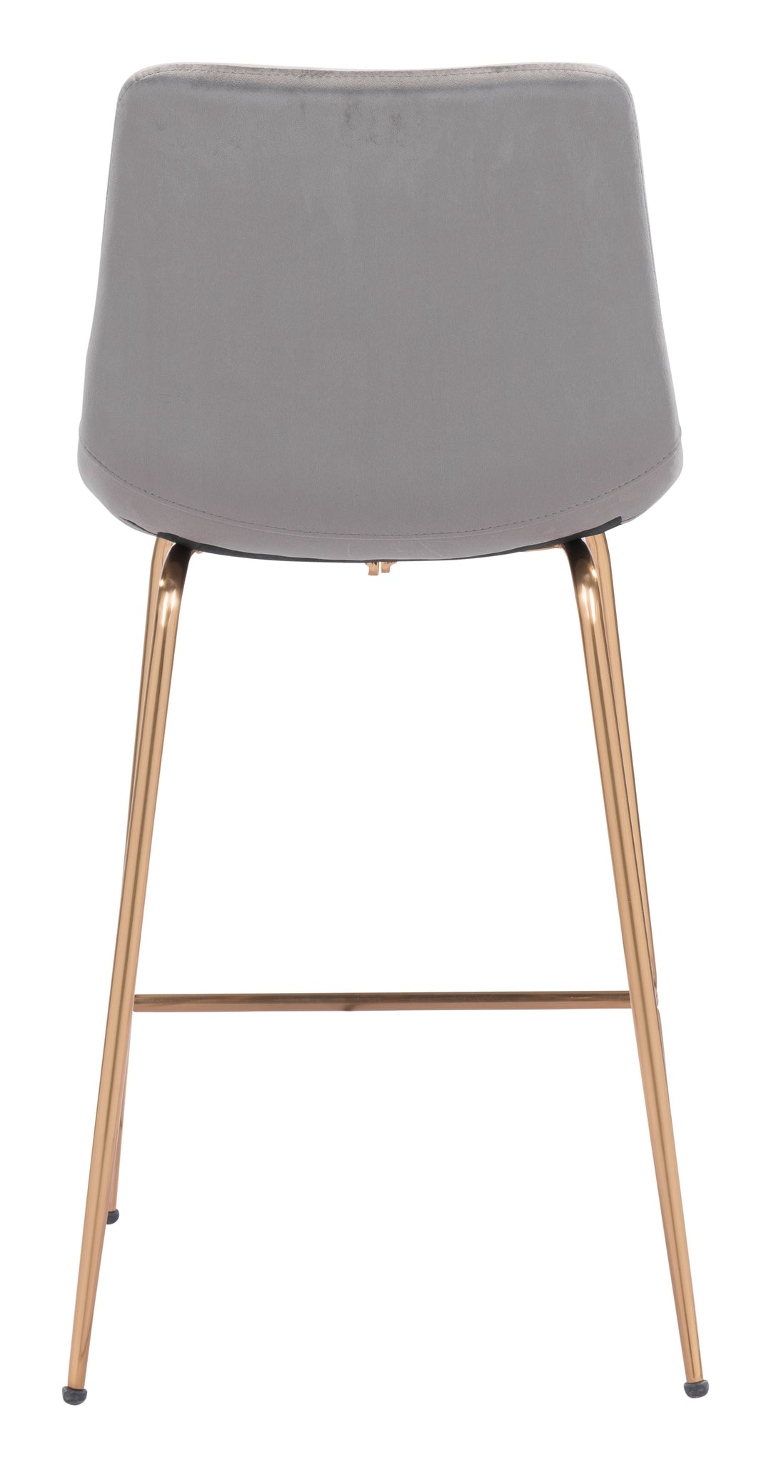 The Tony Counter Stool Gray & Gold  Era and Style Inspired Home Decor 1