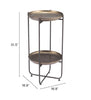 The Bronson Accent Table Bronze  Era and Style Inspired Home Decor 1