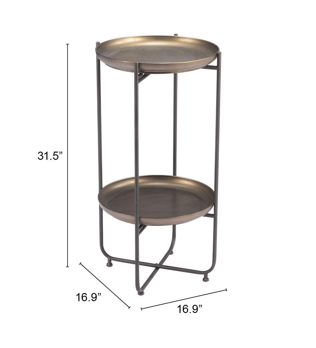 The Bronson Accent Table Bronze  Era and Style Inspired Home Decor 1